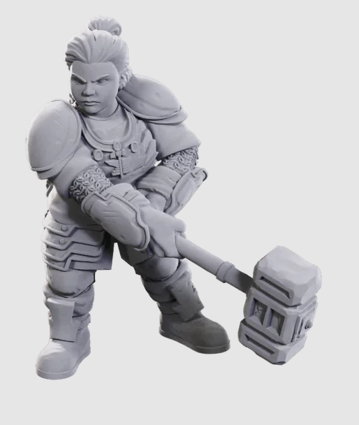 Dungeons & Dragons: Nolzurs Marvelous Miniatures: Dwarves 90733 (50th Anniversary)